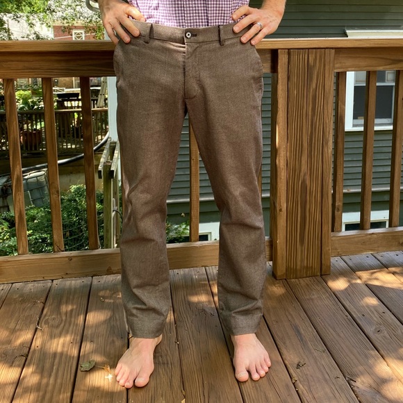 baby pink cargo trousers